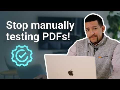 How to Automate PDF Testing and Validation | TestComplete