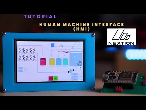 How to use nextion editor Human machine interface (HMI) nextion touchscreen display for beginner