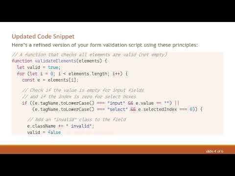 How to Validate Multiple Field Types in a Form Using JavaScript