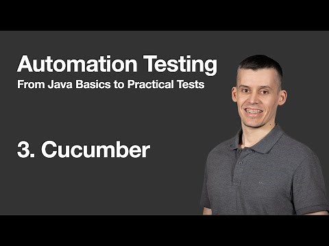 Practical Automation Testing Java 3. Cucumber setup. First Test Run