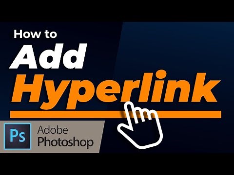 How to Add Hyperlink in Photoshop | Insert a Clickable Link to a JPEG Image
