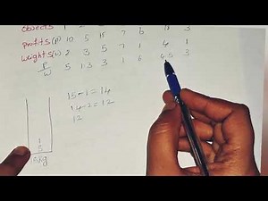 Knapsack Problem Explained for Beginners using greedy method| Design and analysis of algorithms(DAA)
