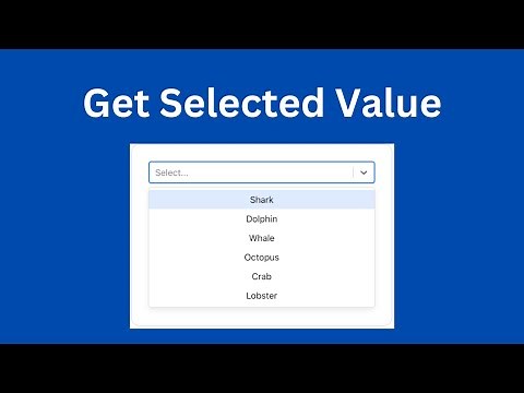 How to Get Value from Select Option in React JS? React Dropdown