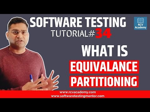 Software Testing Tutorial #34 - Equivalence Partitioning in Testing