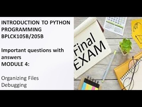 Module 4: Organizing files | BPLCK105B | 205B