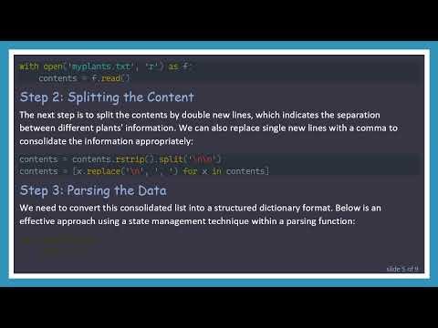 Creating a Dictionary from a Text File in Python