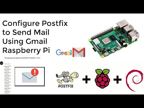 Raspberry Pi 4: How Configure Postfix to Send Mail Using Gmail