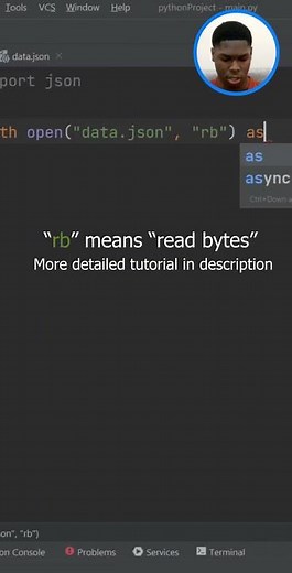 The right way to open JSON files📁 in python🐍 #python #pythontips #pythonprogramming