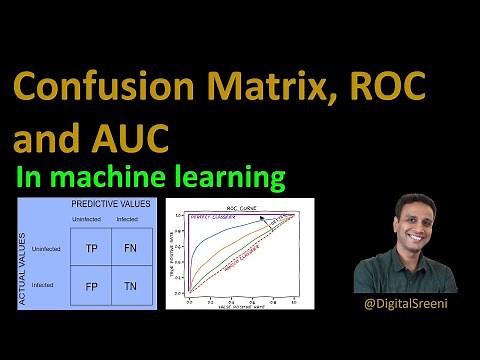 145 - Confusion matrix, ROC and AUC in machine learning