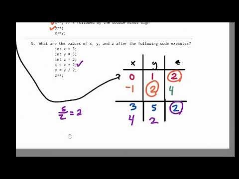 Coding Tracing (example problems) - AP Computer Science A
