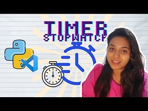 Timers and stopwatch with Python Tkinter GUI Tutorial