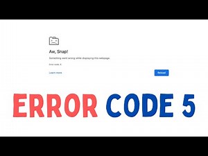 How to Fix Error Code 5 in Google Chrome or Microsoft Edge on Windows 11