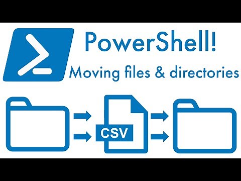 PowerShell! Moving Files and Directories