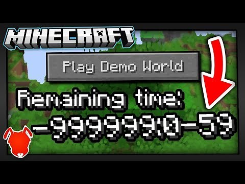 BREAKING the MINECRAFT "DEMO" MODE?!