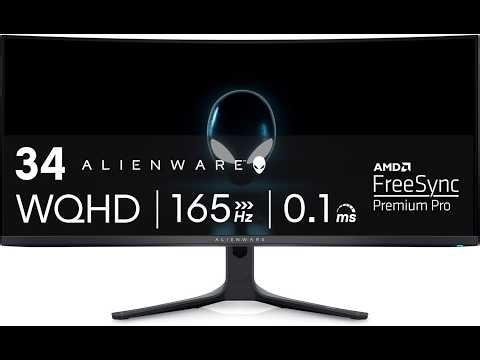 Alienware AW3423DWF Review | 34" QD-OLED Curved Gaming Monitor 165Hz, 0.1ms