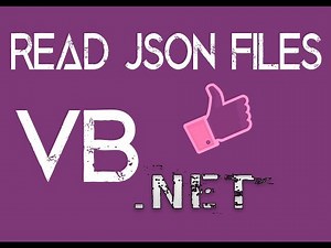 VB.NET : JSON Serialization and Deserialization