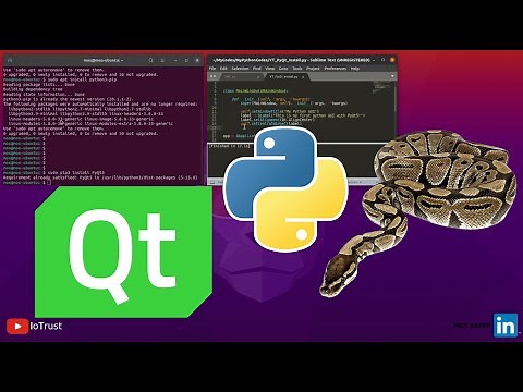 6- The Best IDE for Python GUI Programming. Installing Qt Creator and PyQt