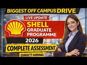 Shell Graduate Programme Assessment || Shell Graduate Programme 2026 || Shell Graduate Programme