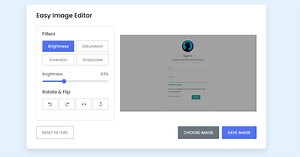 Creating a Image Editor Using HTML & JavaScript Source Code