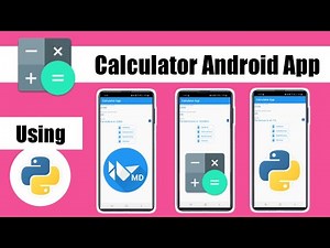 Calculator Android App using Python | Convert .Py to APK | #Kivy Tutorial