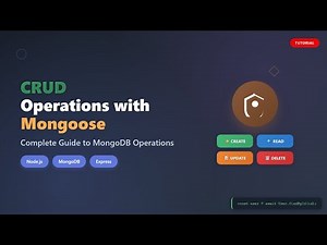 Mongoose CRUD Operations: Beginner's Guide with Node.js, Express & MongoDB