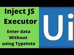 Inject js Demo | How to enter data without using TypeInto |Kbbtutorials|Uipath Interview Questions