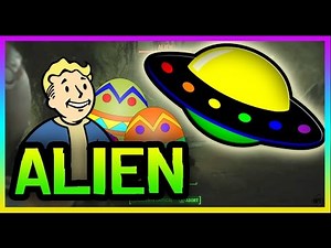 Fallout 4 Easter Eggs: SECRET SPACESHIP, ALIEN & ALIEN BLASTER GUN! (Fallout 4 Secrets)