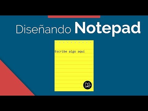 Como crear NOTEPAD | Tutorial | HTML - CSS | muy fácil