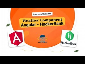 HackerRank Coding Interview | Angular | Weather Details | codingindian.com