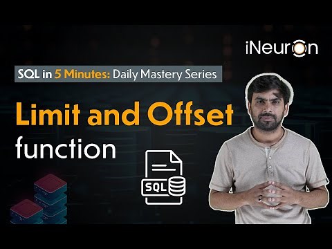 Limit and Offset Function in SQL | SQL Tutorial