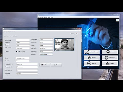 Employee Payroll Management System Using Java Netbeans - Part 1 - Introduction