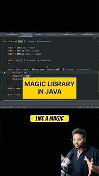 This Library In Java Feels Like A Magic 🪄 ✅ Must Know For Java Devs ✅ #java