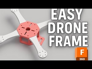 Designing an F450 Style Drone Frame in Fusion 360 (Beginner Friendly)