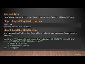 How to Find and Update XML File Content Using Python