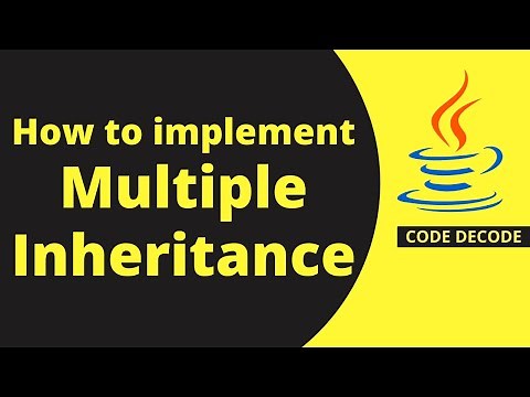 Multiple Inheritance in Java with example | Diamond Inheritance [MOST IMPORTANT CONCEPT]