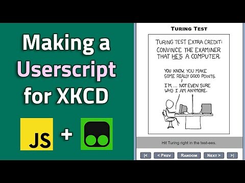 Making a Userscript - Setup and JavaScript Tutorial