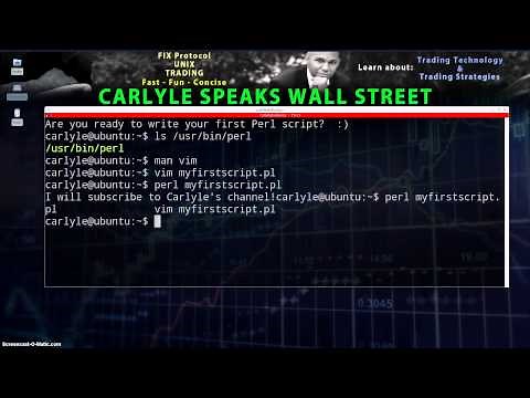 How to create a Perl script in 5 minutes: Beginners tutorial