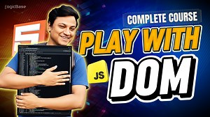 A complete course on JavaScript Document Object Model (DOM) for Beginners by logicBase Labs. Any beginner wants to start his/her Web Development journey, this course is a must watch. 🚀 Watch the full course - https://www.youtube.com/playlist?list=PLemhNxhO9aQxSN9_E3OcicCkepyiHsc6T | Sumit Saha