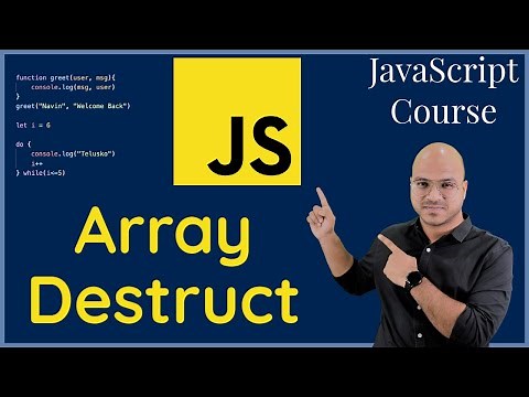 Array Destructuring in JavaScript