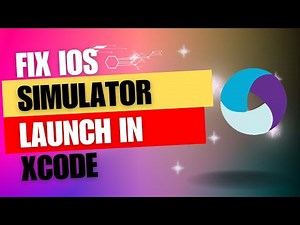How to fix if the IOS Simulator doesn't launch properly through Xcode.
