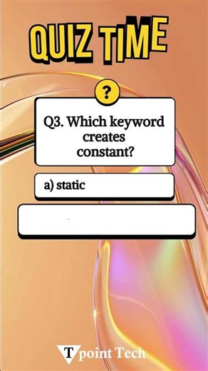 Java MCQs | Java Practice Questions & Answer | Tpoint Tech | #java #mcqs