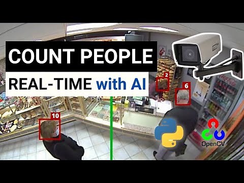 Count people with a high accuracy | CCTV camera, Opencv and Deep Learning