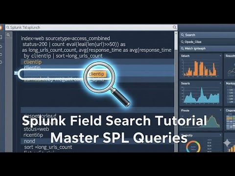 Splunk Field Search Tutorial Master SPL Queries