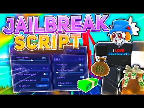 Using BEST Roblox JAILBREAK Script GUI [Auto Rob, Kill Aura, Anti Ban & More] + NO KEY!