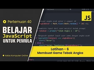 Learn JavaScript for Beginners: How to Make a Number Guessing Game in JavaScript