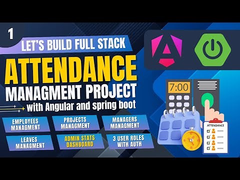 Project Overview and Demo | Attendance Management Project | Spring Boot & Angular | #1