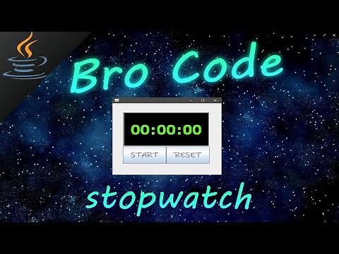 Java stopwatch ⏱️