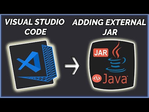 3 ▶ VISUAL STUDIO CODE 2020 | Adding LIBRARIES to a JAVA Project 【Import JAR Files to Project】