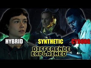 Cyborg, Synthetic & Hybrid Difference Explained #alienearth #2025
