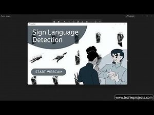 Sign Language Detection using Machine Learning | Image Processing Projects